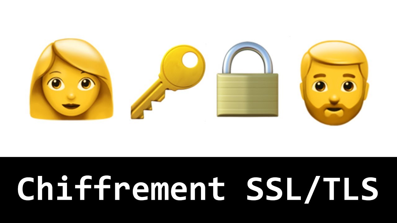 Comprendre le chiffrement SSL  TLS avec des emojis et le HTTPS