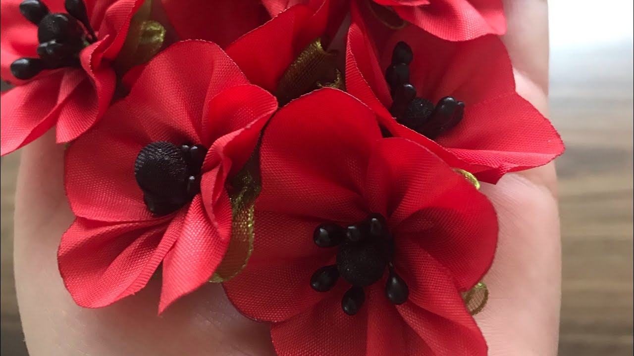 Gelincik çiçeği yapımı elif tıraş