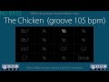 The Chicken (groove 105 bpm) NO BASS : Backing Track