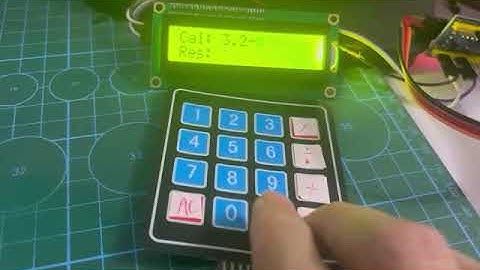[Stm32 Projects] Bài 2: Máy Tính Bỏ Túi KeyPad (Calculator)