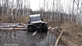 На вездеходах в тундру на рыбалку ( часть 1)...