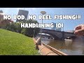 NO ROD NO REEL FISHING! Handlining 101! :) (Philadelphia, PA)