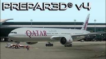 Prepar3D v4.5 | Doha to Bangkok | OTHH - VTBS | QR 2434 | PMDG 777-300ER | P3D