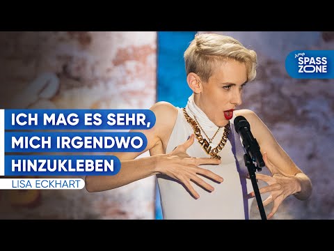 Sylter statt Syrer - das  wird nicht leicht. Lisa Eckhart bei Olafs Klub | MDR SPASSZONE