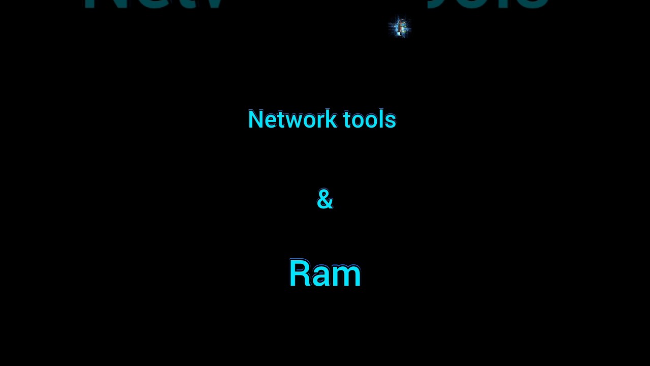 Network tools | Ram | the fast enter 