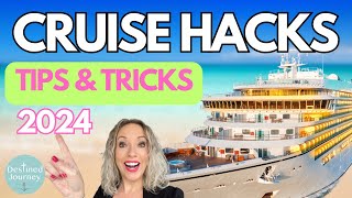 Cruise Hacks, Tips, & Tricks 2024 ~ NEW ONES YOU HAVEN'T HEARD!