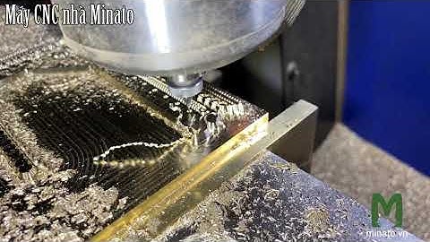 #78 Brass Stamp Engraving - Điêu Khắc dấu đồng bằng máy CNC. By Minato Sài Gòn!