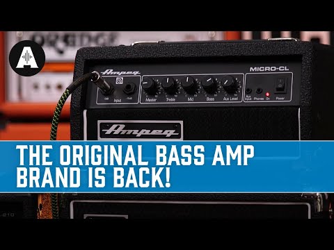 The 2020 Ampeg Range - Original Bass Tones with All-New Portable & Affordable Amplifiers!