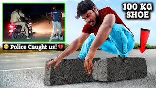 I Walked 24 Hours Only With World's Heaviest Shoes | Mad Brothers