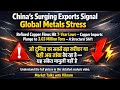 चीन Buyer से Exporter क्यों बना? Copper से Nickel तक Global Metals Flow में बड़ा Twist |Market Shock