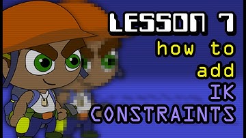 CRASH COURSE SPINE! Lesson 7 : How to add IK constraints.