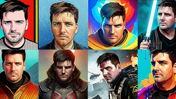 Create Art From Your Face With AI For Free  | stable diffusion