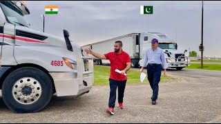 How PAKISTAN  Truck Driver Treat INDIAN  Truck Driver in CANADA  ?