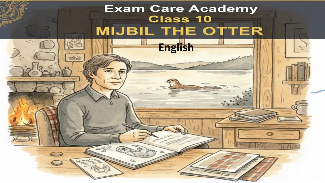 Class 10 English First Flight | Mijbil the Otter | Summary Revision Explanation | Exam Care Academy