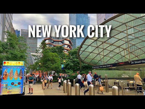 NYC LIVE Midtown Manhattan, Hudson Yards, Times Square & Rockefeller Center  (June 23, 2022)