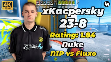 xKacpersky (23-8) NIP vs Fluxo (Nuke) | StarLadder Budapest Major 2025 Stage 1 #NIP #xKacpersky