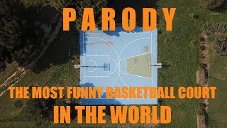 Παρωδία. Το πιο αστείο γήπεδο μπάσκετ στον κόσμο βρίσκεται κάπου στα Μεσόγεια Αττικής.Up Drones