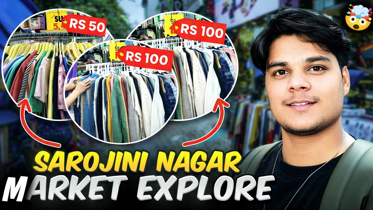 Sarojini Nagar Market Delhi 2026 😱 | sarojini nagar summer collection for boys | Sn vlog