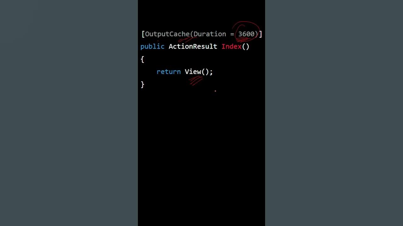 What is Output Caching in MVC ? How to implement it ? - YouTube