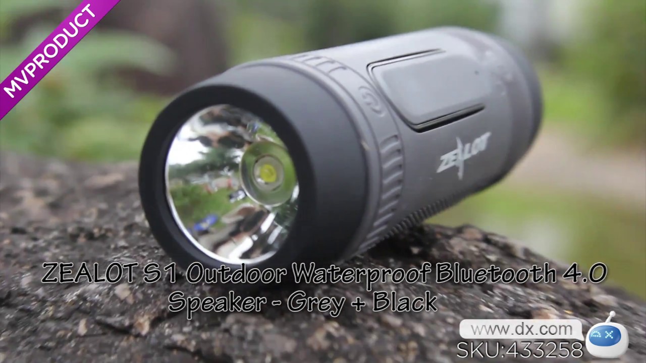 zealot flashlight speaker