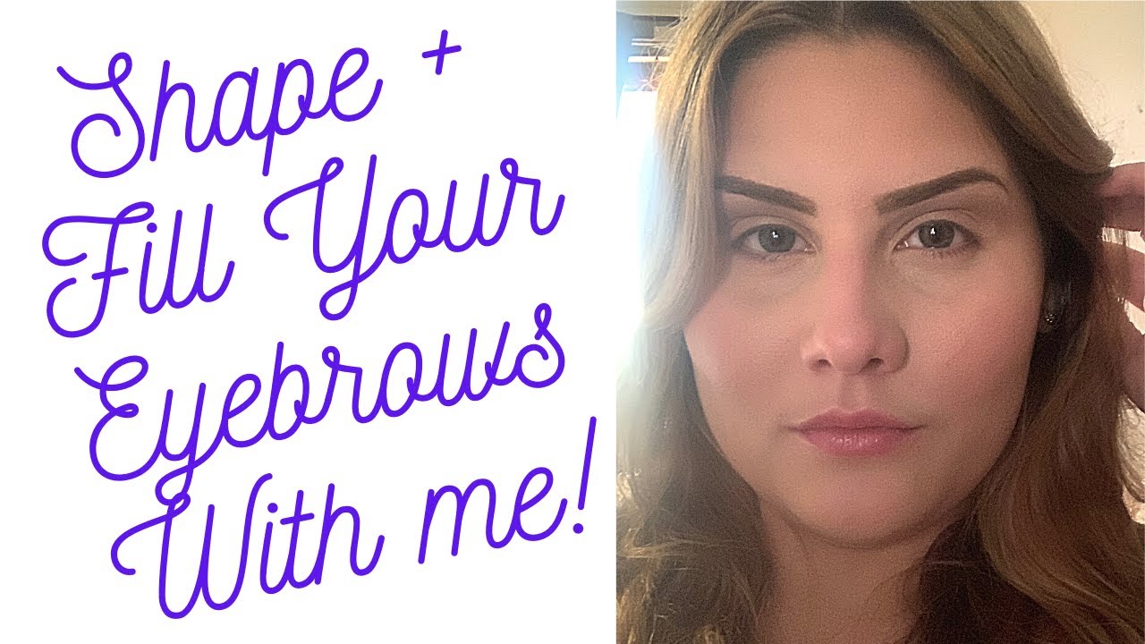 EYEBROW PLUCKING + SHAPING TUTORIAL YouTube