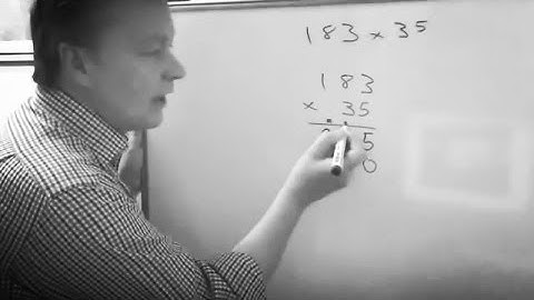 How to do long multiplication using formal method