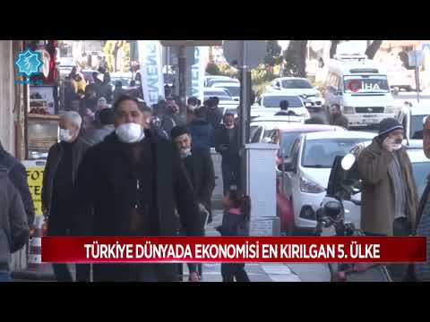 Türkiye Dünya’da ekonomisi en kırılgan 5. Ülke - Kanal 42