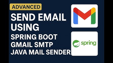 Send Email Using Spring Boot | Gmail SMTP | Java Mail Sender
