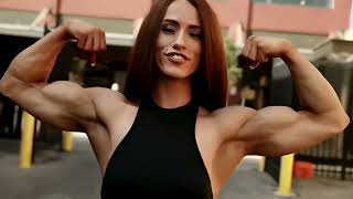 Lauren Martin Extreme Muscle Woman bodybuilder