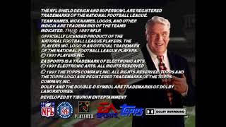Sega/National Football League/Players Inc./EA Sports/Topps/Dolby Surround (1997)