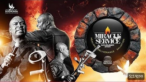 NOVEMBER MIRACLE SERVICE WITH APOSTLE JOSHUA SELMAN.  KOINONIA GLOBAL LIVE 30/11/2025