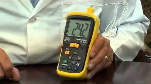 Single Input K-Type Thermometer.mp4