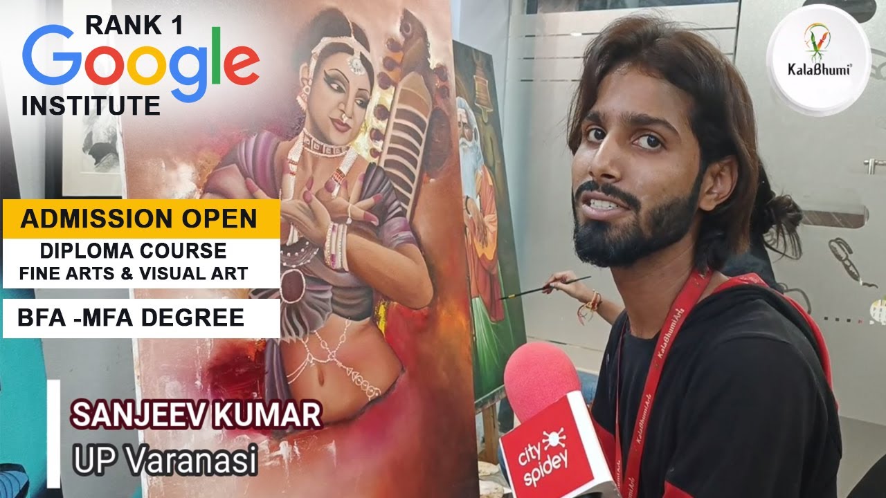 Best fine art academy in delhi. KalabhumiArts diploma in fine art