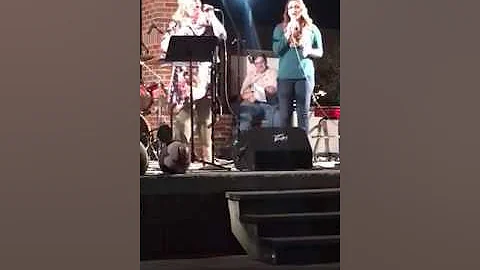 Chesi Spriggs and Rebecca Slone singing Fire Away
