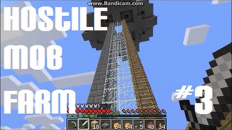 Hostile Mob System Build - Minecraft Survival Episode 3