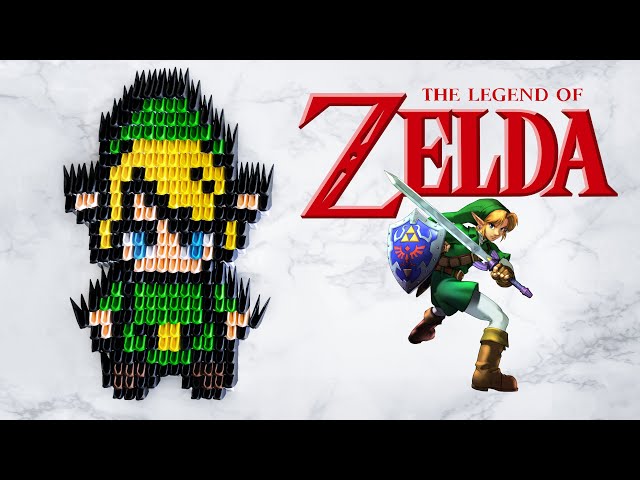 LINK #link #zelda #thelegendofzelda #tearsofthekingdom #hamaBstudio . . .  Pixel Art Design:…