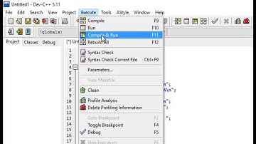 Tutorial mencari luas dan keliling trapesium dengan menggunakan Dev C++