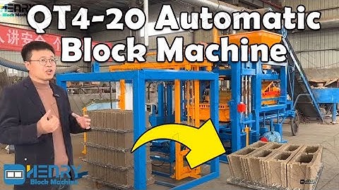 Why do you like to choose QT4-20 automatic hydraulic concrete block machine to set a block factory?