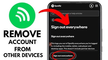 How To Remove Spotify Account From Another Device(2025)