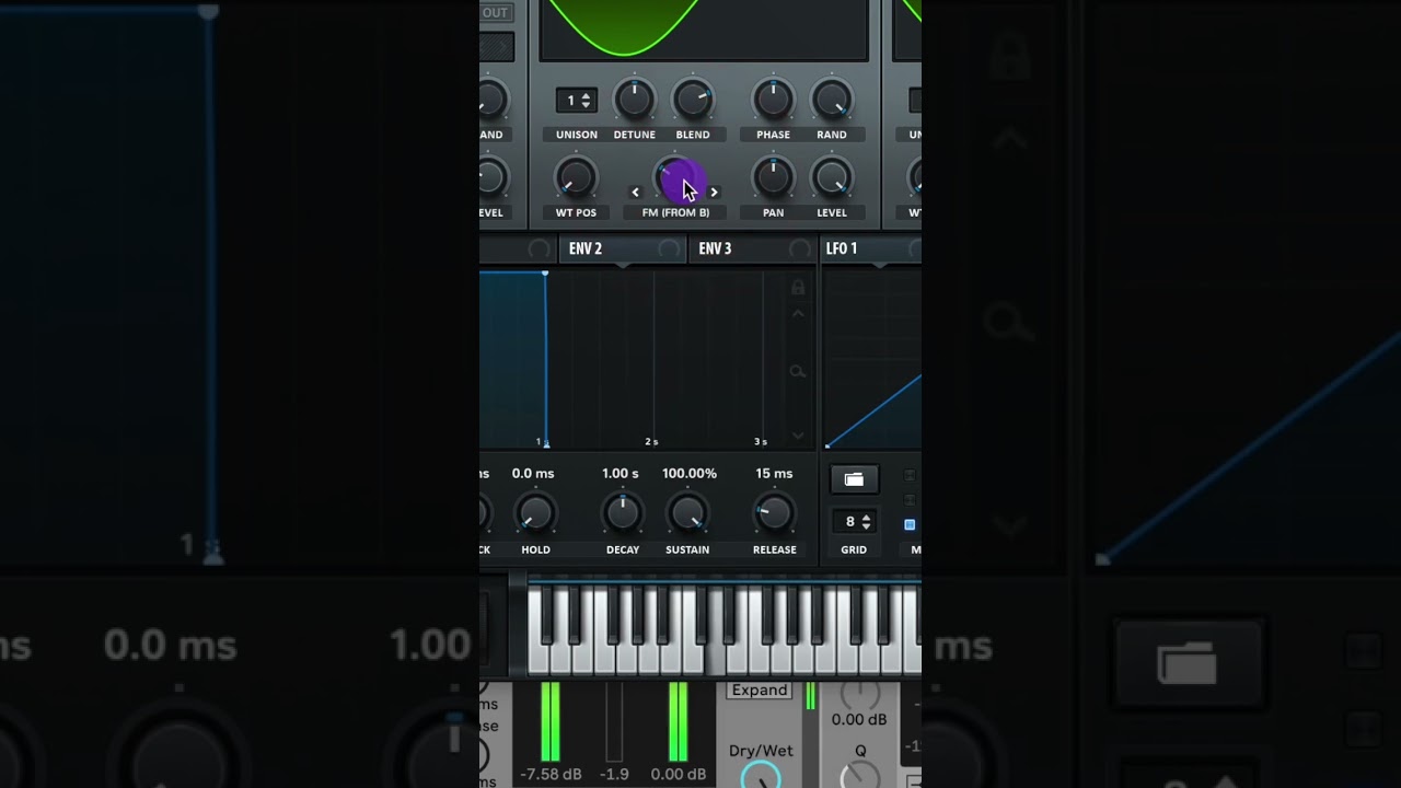 How to: Malaa, DJ Snake, Yung Felix &ldquo;Deep&rdquo; Bass in Serum #shorts #sounddesign #samsmyers