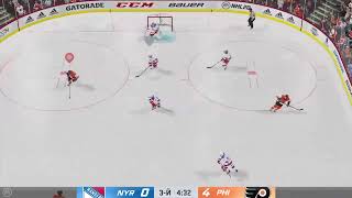 NHL 21 Сезон 2020-2021 Нью-Йорк Рейнджерс Против Филадельфия Флайерз