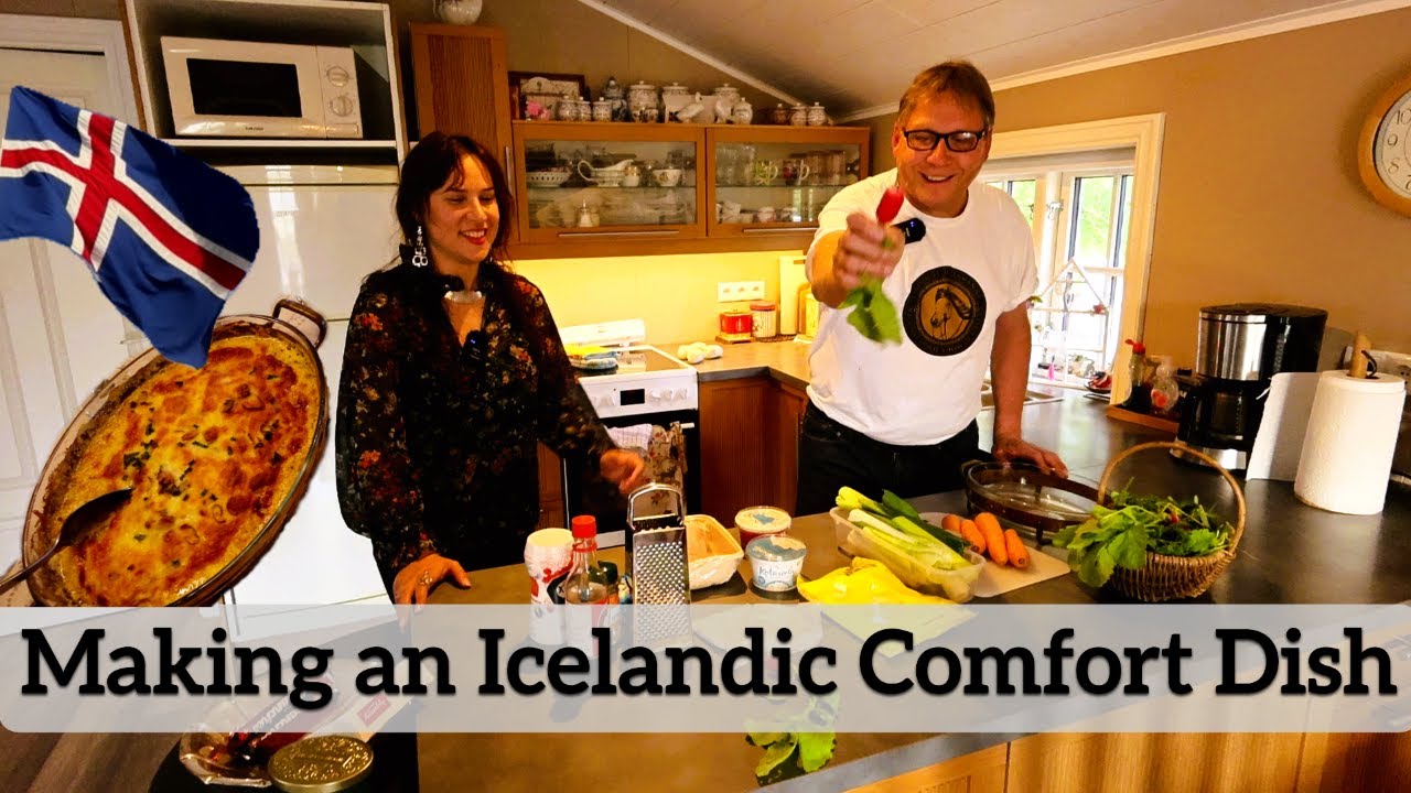 Cabin Life in Iceland: Cooking a Local Comfort Dish With My Neighbor 🇮🇸 🏠