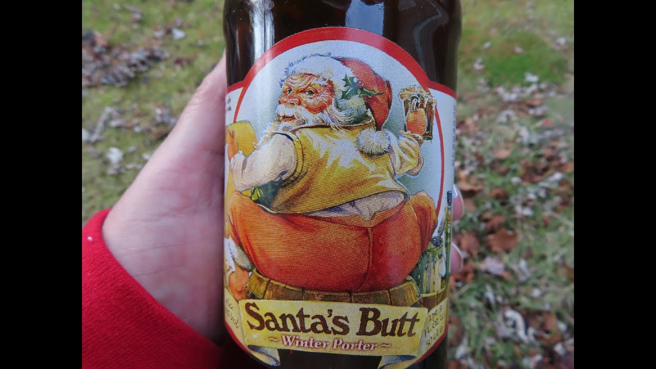 SANTAS  BUTT winter porter, Ridgeway Brewery England. # 991