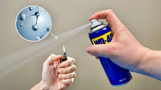 Amazing life hacks with WD-40: how to make life easier and more comfortable! by Fix it fast 19,613 views 1 month ago 5 minutes, 8 seconds