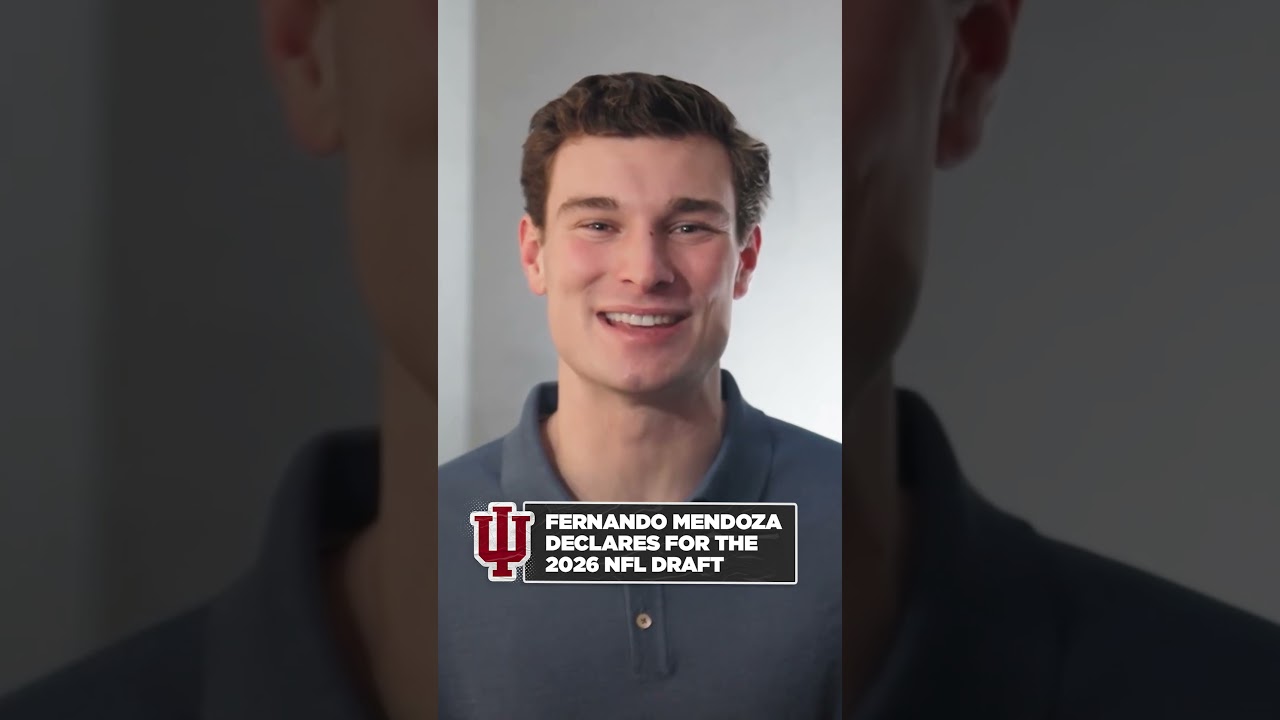 Fernando Mendoza has OFFICIALLY declared for the 2026 NFL Draft 😤 