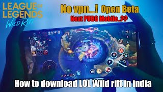 How to download and play league of legends wild rift in india without vpn | Wildrift without vpn ! screenshot 4