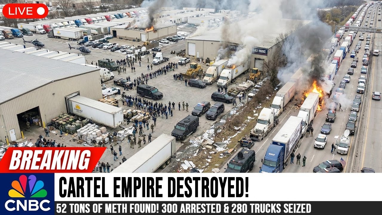 They Hid 52 Tons of Meth in US Trucks — FBI & DEA Just Shut It All Down
