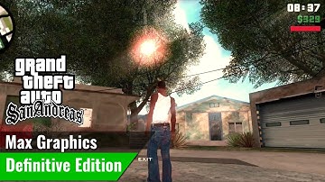 [4K 60FPS] GTA SAN ANDREAS DEFINITIVE MOD MAX GRAPHICS