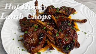 A delicious and mouthwatering Hot Honey Lamb Chops Recipe by TerriAnn’s Kitchen