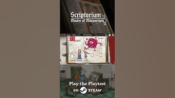 Create illuminated manuscripts #medieval #indiegames #playtest #cozygames #art #creative